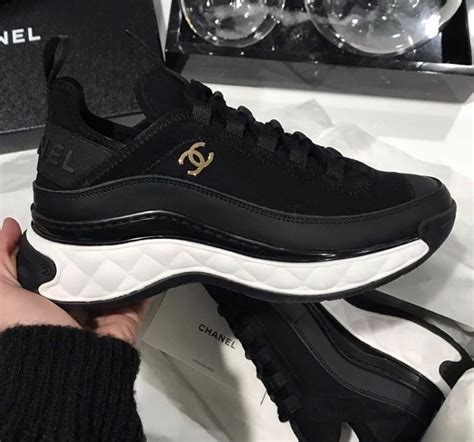 cheap chanel trainers|black chanel sneakers 2020.